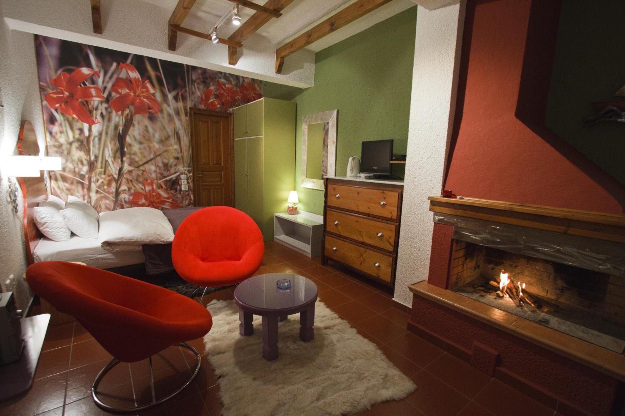 Guesthouse Mylona أراخوفا الغرفة الصورة